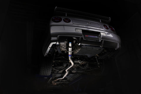 TOMIE FULL TITANIUM MUFFLER KIT EXPREME Ti R34 GT-R BNR34