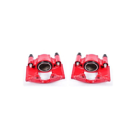 Power Stop 90-93 Cadillac Commercial Chassis Front Red Calipers w/o Brackets - Pair