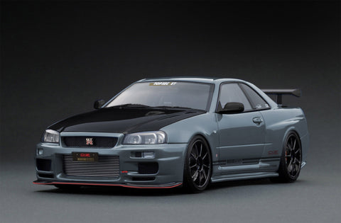 Ignition Model IG3639 TOP SECRET 34GT-R (BNR34) Stealth Gray --- PREORDER