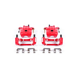Power Stop 02-04 Infiniti I35 Front Red Calipers w/Brackets - Pair