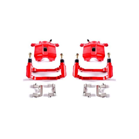 Power Stop 01-03 Acura CL Front Red Calipers w/Brackets - Pair