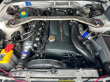 MUSE JAPAN Nissan Skyline BNR32 GTR Dry Carbon x Titanium Air Inlet Pipe Set