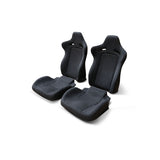 MUSE JAPAN BNR34 STYLE HYPER SUEDE II  OR ALCANTARA FRONT SEATS RESTORATION CONVERSION KIT for BNR32 / BCNR33 GTR / R34 Conversion ** PRE ORDER **