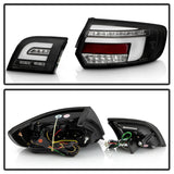 Spyder 03-08 Audi A3 Full LED Tail Lights - Black (ALT-YD-AA303-LED-BK)
