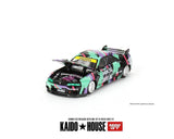 Kaido House x Mini GT 1:64 Nissan Skyline GT-R (R33) HKS V1 – Black Green Pre Order