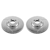 Power Stop 10-17 BMW 535i GT Front Evolution Drilled & Slotted Rotors - Pair