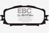 EBC 12+ Toyota Yaris 1.5 Ultimax2 Front Brake Pads