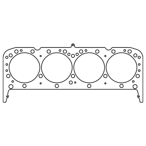 Cometic Chevy Gen1 Small Block V8 .040in MLS Cylinder Head Gasket-4.080in Bore-With Valve Pockets