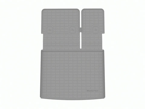 WeatherTech 19-22 Jeep Cherokee KL (w/Cargo Floor in Highest Pos) Seatback Cargo Liner HP - Grey