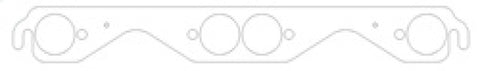 Cometic Chevrolet Gen-1 Small Block V8 .030in MLS Exhaust Manifold Gasket Set - 1.625in Round Ports