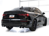 AWE 22-24 Audi 8Y S3 Track Edition Exhaust  - Chrome Silver Tips