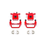Power Stop 07-12 Nissan Altima Rear Red Calipers w/Brackets - Pair