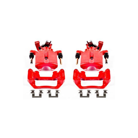 Power Stop 05-08 Chevrolet Cobalt Rear Red Calipers w/Brackets - Pair