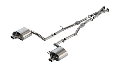 Borla Genesis G70 S-Type Cat Back Exhaust - No Tips