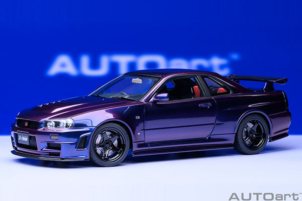 AUTOart スカイライン NISMO R34 GT-R Z-tune Amazon.com: AUTOart 1/18 Nismo R34 GT-R Z-tune Z-tune Silver