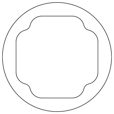Cometic Ford 8BA/8CM Flathead V8 .060in Fiber Oil Pump Relief Nut Gasket - 1948-1953