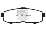 EBC 04-06 Mazda MPV 3.0 Ultimax2 Rear Brake Pads