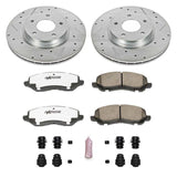 Power Stop 11-14 Chrysler 200 Front Z26 Street Warrior Brake Kit