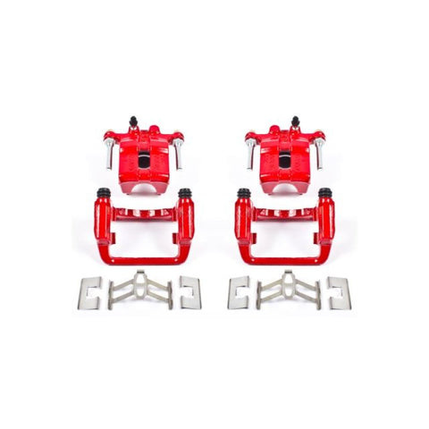 Power Stop 99-04 Acura RL Rear Red Calipers w/Brackets - Pair