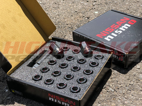 NISMO FORGED STEEL LUG NUTS (12 X 1.25) OPEN END