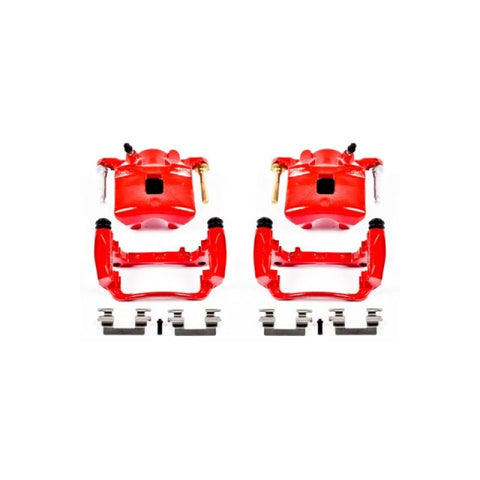 Power Stop 2007 Chevrolet Cobalt Front Red Calipers w/Brackets - Pair