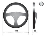 Sparco Steering Wheel 323 Suede Black