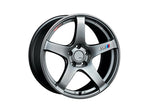 SSR GTV01 18x8.5 5x114.3 40mm Offset Flat Black Wheel 05-07 STI / 11+ tC
