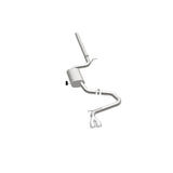 MagnaFlow Sys C/B 2015 Volkswagen Golf 1.8L 2.5in SS Dual Driver Side Exit Polished 3 Tip