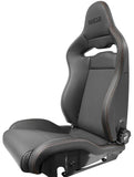 Sparco Seat SPX Special Edition Black/Red w/ Gloss Carbon Shell - Right