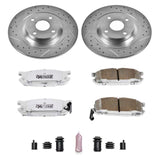 Power Stop 01-05 Mazda Miata Rear Z26 Street Warrior Brake Kit