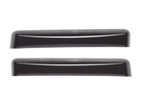 WeatherTech 15-24 Ford Edge (Incl. ST) Rear Side Window Deflectors - Dark Tint