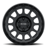 Method MR305 NV 17x8.5 0mm Offset 8x6.5 130.81mm CB Matte Black/Gloss Black Wheel