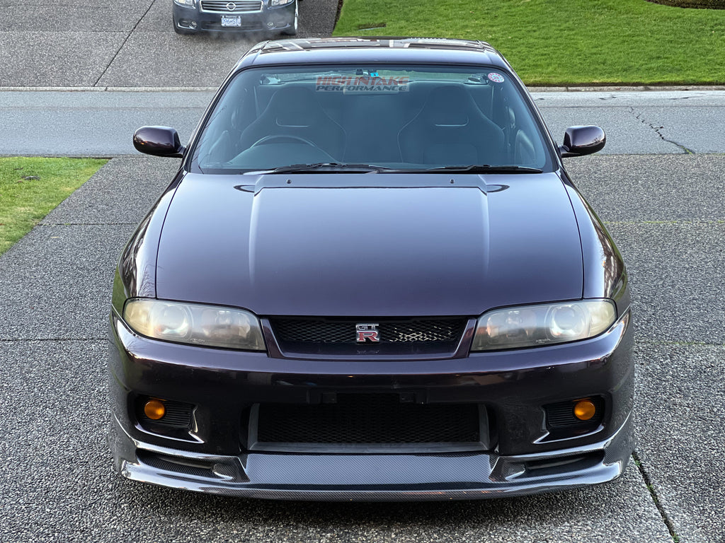 Car Shop F1 Type 2 Twill Weave Front Lip Nissan Skyline R33 GT-R – High ...