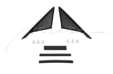 MUSE JAPAN NISSAN SKYLINE R32 / BNR32 GTR DRY CARBON INNER SIDE MIRROR COVER PANELS