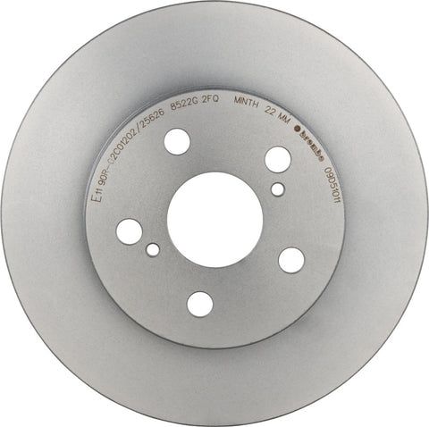 Brembo 15-20 Acura TLX/17-22 Honda CR-V Rear UV Coated Rotor