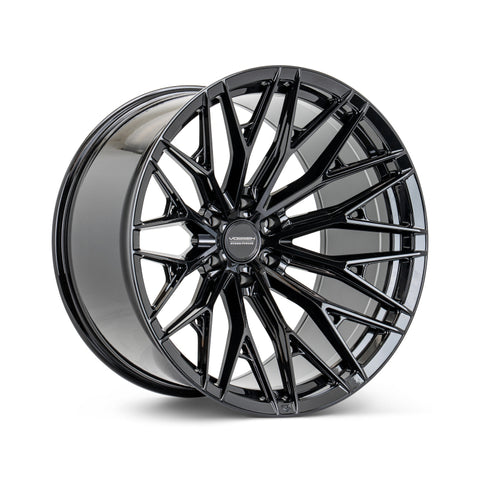 Vossen HFX-6 22x10 - 8x180 - ET-18 - Super Deep Face - 124.3 - Gloss Black Wheel