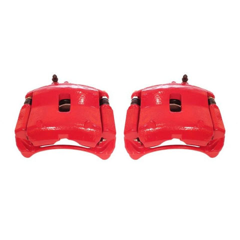 Power Stop 01-02 Acura MDX Front Red Calipers w/Brackets - Pair