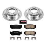 Power Stop 2007 Hyundai Entourage Rear Z23 Evolution Sport Brake Kit