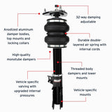 Air Lift Performance 15-23 Ford Mustang S550/24-25 S650 Air Suspension Front Kit