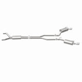 MagnaFlow Cat-Back Stainless Dual Split Rear Exit 4in Polished Tips 11-15 Chevy Camaro 3.6L V6