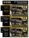ICO 2.5 Series Coilover Kits
