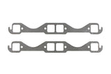 Cometic Chevy Gen1 Small Block V8 .060in HTS Exhaust Mani Gasket Set-1.480in x 1.450in Square Ports