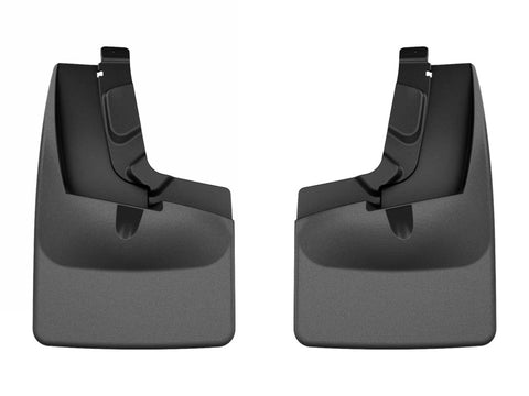 WeatherTech 21-23 Ford Ranger (Tremor Pkg.) No Drill Rear MudFlaps - Black