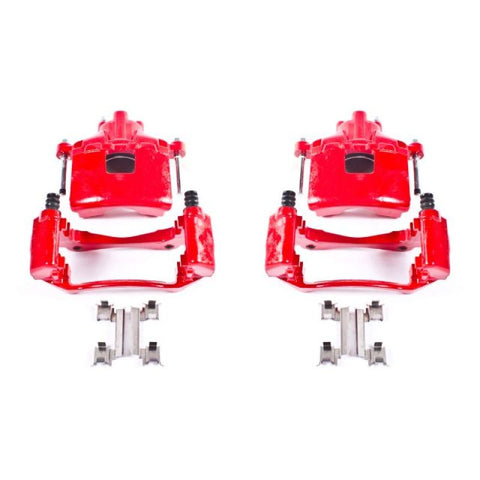 Power Stop 05-09 Buick Allure Front Red Calipers w/Brackets - Pair