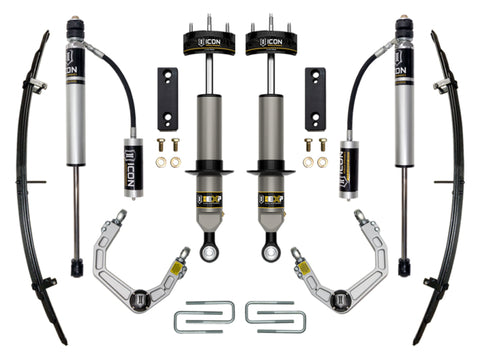 ICON 05-22 Toyota Tacoma 0-2in Stage 3 Exp Suspension System Billet