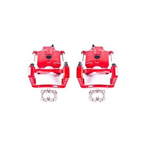 Power Stop 04-07 Buick Rainier Rear Red Calipers w/Brackets - Pair