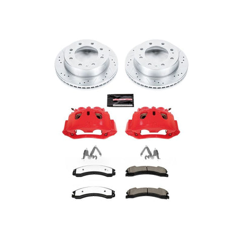 Power Stop 12-19 Chevrolet Silverado 2500 HD Front Z36 Truck & Tow Kit w/Cals