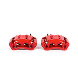 Power Stop 05-12 Ford F-350 Super Duty Front Red Calipers w/Brackets - Pair