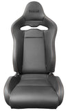Sparco Seat SPX Special Edition Black/Red w/ Gloss Carbon Shell - Right