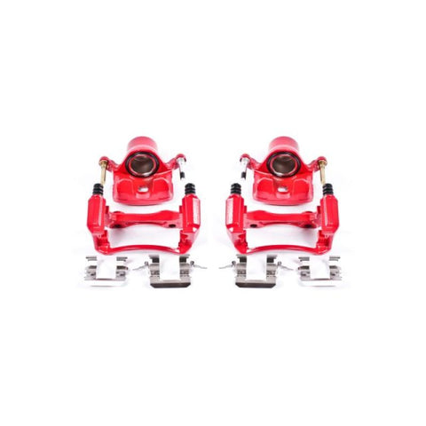 Power Stop 00-01 Infiniti I30 Front Red Calipers w/Brackets - Pair
